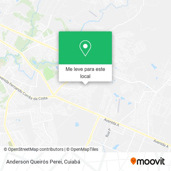 Anderson Queirós Perei mapa