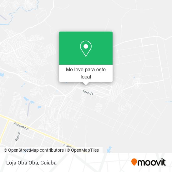 Loja Oba Oba mapa