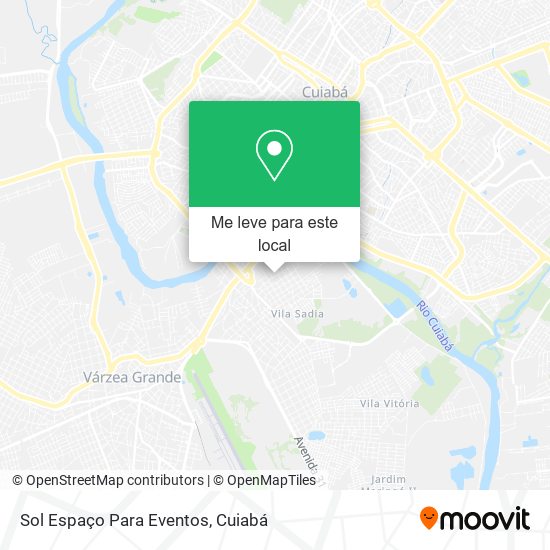 Sol Espaço Para Eventos mapa