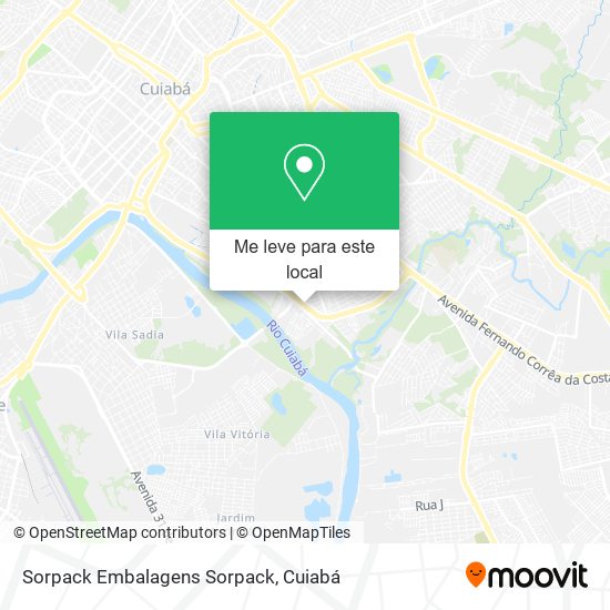 Sorpack Embalagens Sorpack mapa