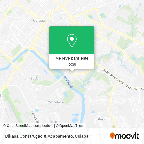 Dikasa Construção & Acabamento mapa