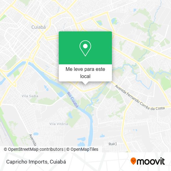 Capricho Imports mapa