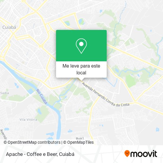 Apache - Coffee e Beer mapa