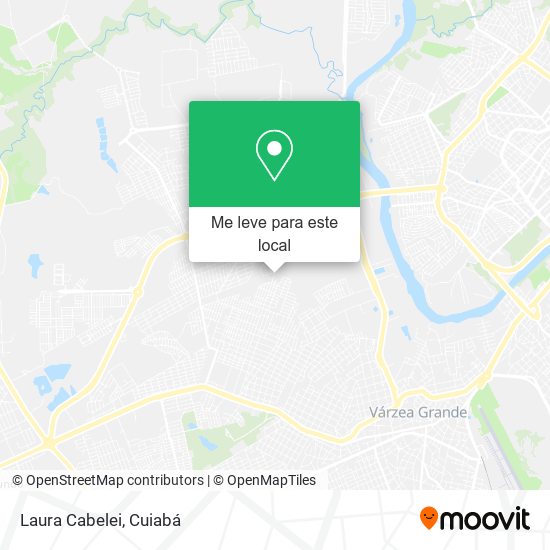 Laura Cabelei mapa