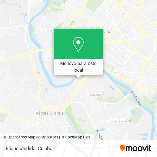 Elianecandida mapa