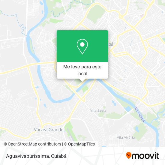Aguavivapurissima mapa