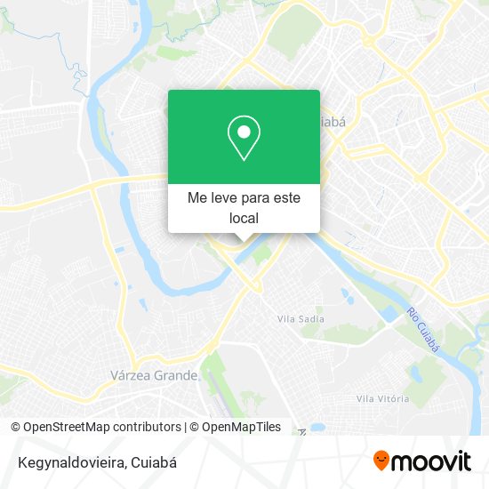 Kegynaldovieira mapa