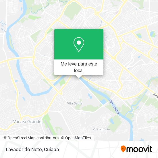 Lavador do Neto mapa