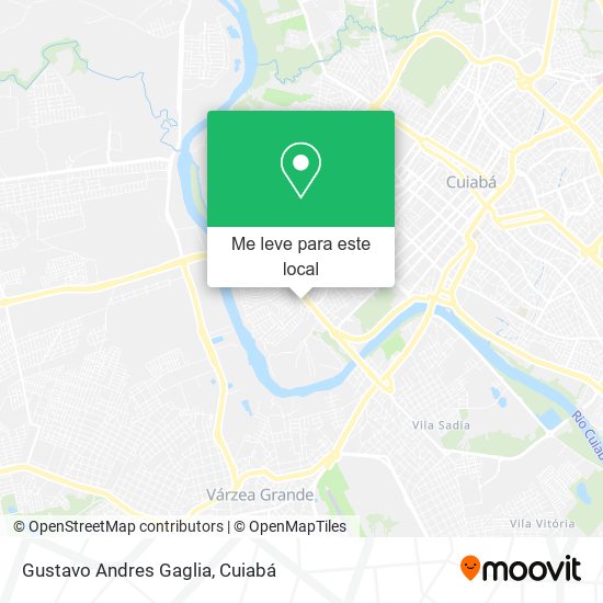Gustavo Andres Gaglia mapa