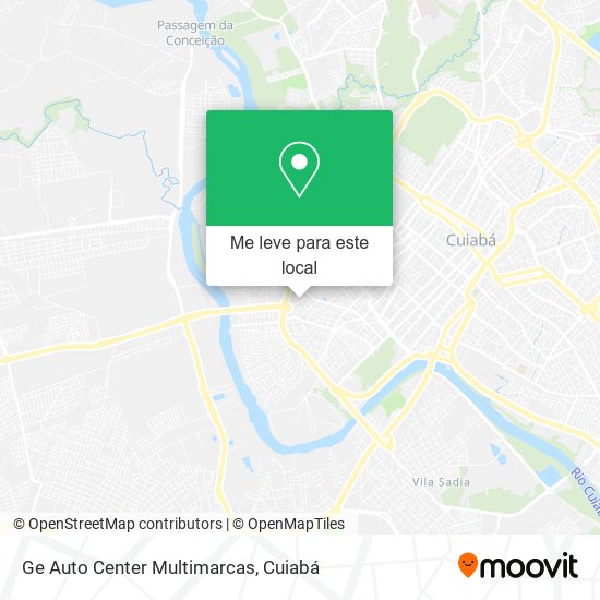 Ge Auto Center Multimarcas mapa
