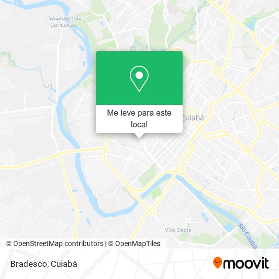 Bradesco mapa