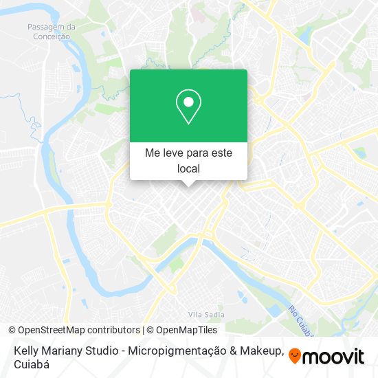 Kelly Mariany Studio - Micropigmentação & Makeup mapa
