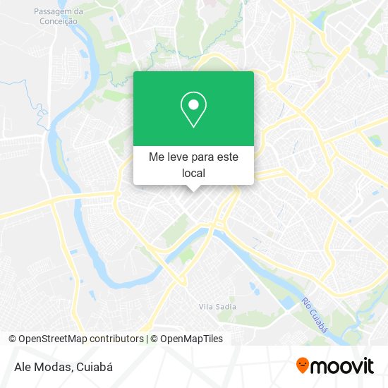 Ale Modas mapa