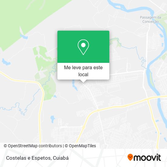 Costelas e Espetos mapa