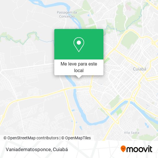 Vaniadematosponce mapa