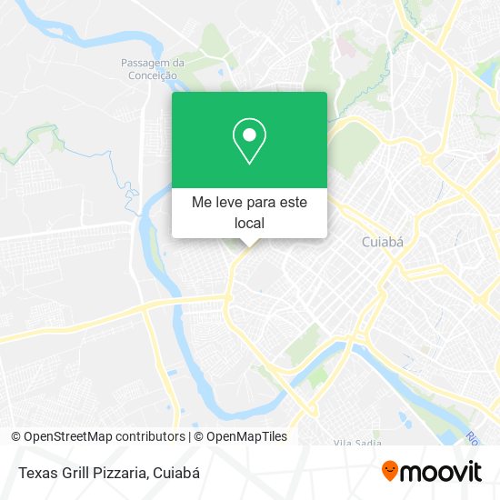 Texas Grill Pizzaria mapa