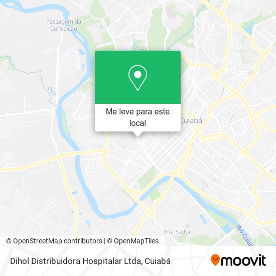 Dihol Distribuidora Hospitalar Ltda mapa