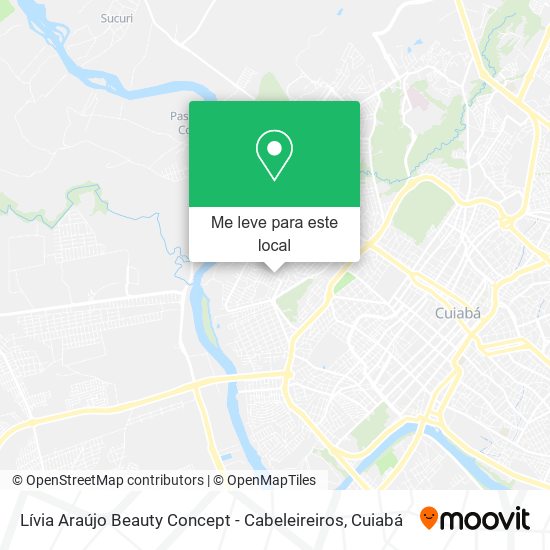 Lívia Araújo Beauty Concept - Cabeleireiros mapa