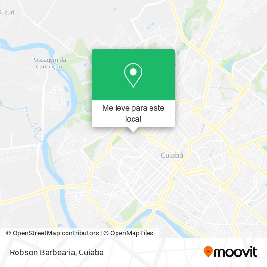 Robson Barbearia mapa