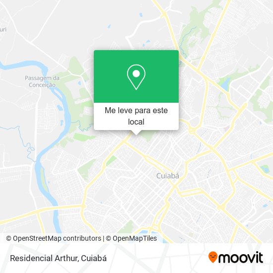 Residencial Arthur mapa