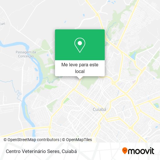 Centro Veterinário Seres mapa