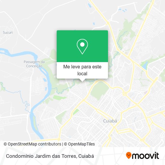 Condomínio Jardim das Torres mapa