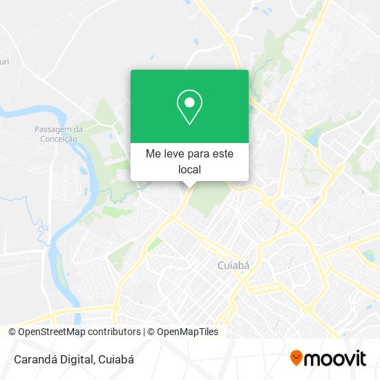 Carandá Digital mapa