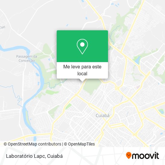 Laboratório Lapc mapa