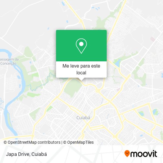 Japa Drive mapa