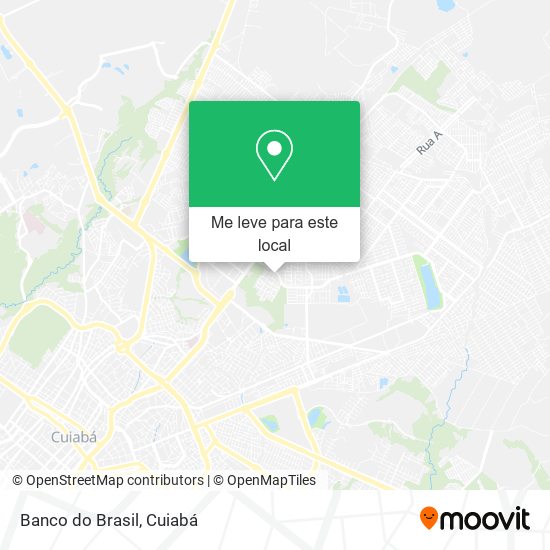 Banco do Brasil mapa