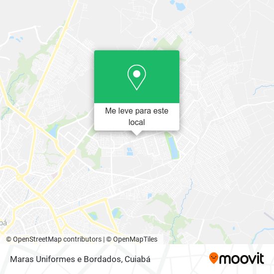 Maras Uniformes e Bordados mapa