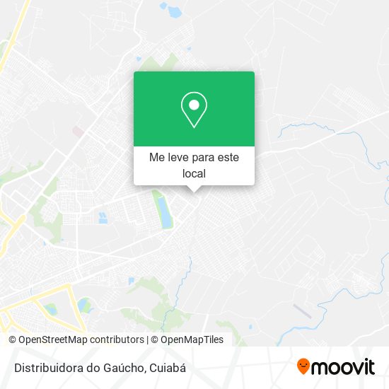Distribuidora do Gaúcho mapa