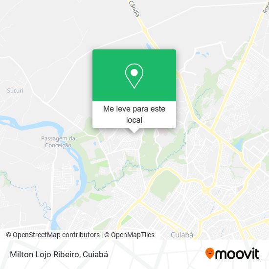 Milton Lojo Ribeiro mapa
