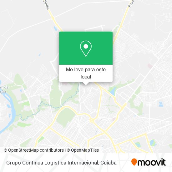Grupo Contínua Logística Internacional mapa