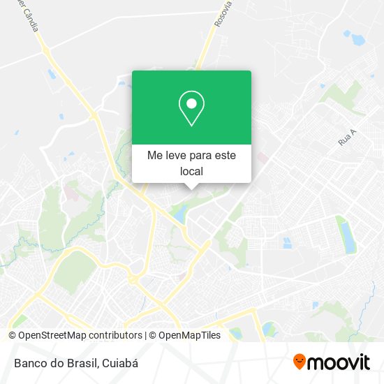 Banco do Brasil mapa
