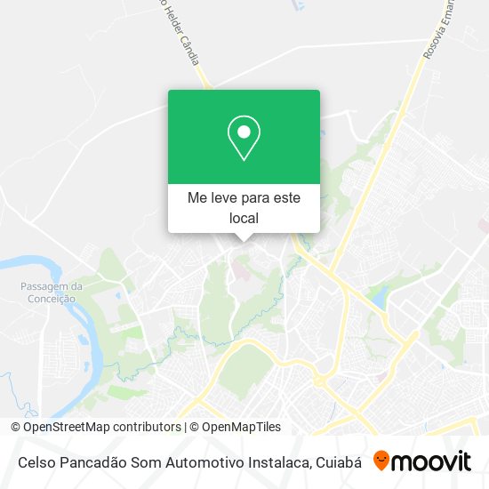 Celso Pancadão Som Automotivo Instalaca mapa