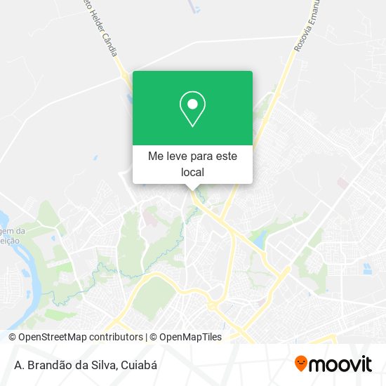 A. Brandão da Silva mapa