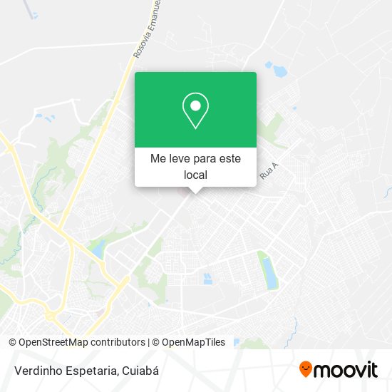 Verdinho Espetaria mapa