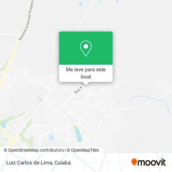 Luiz Carlos de Lima mapa