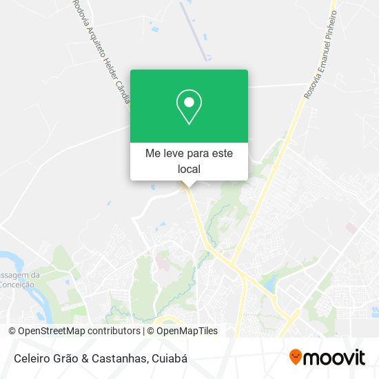 Celeiro Grão & Castanhas mapa