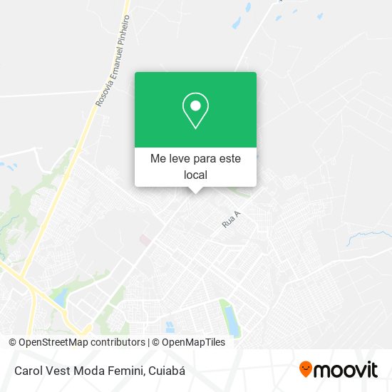 Carol Vest Moda Femini mapa