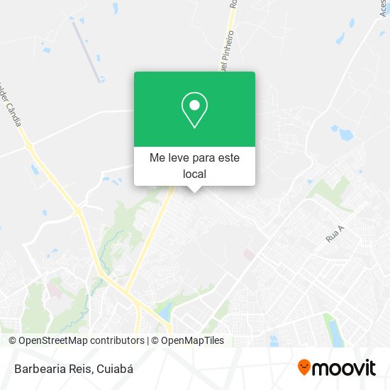 Barbearia Reis mapa
