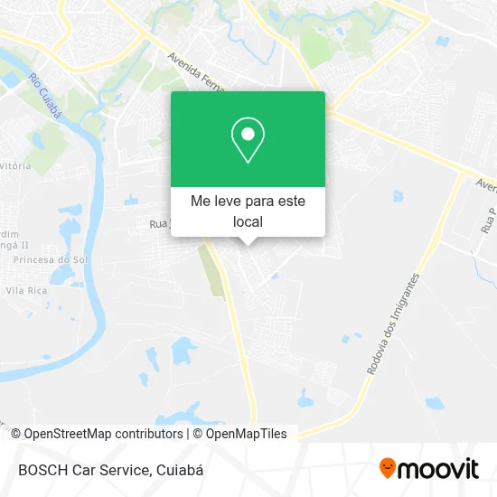 BOSCH Car Service mapa