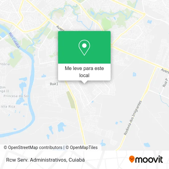 Rcw Serv. Administrativos mapa