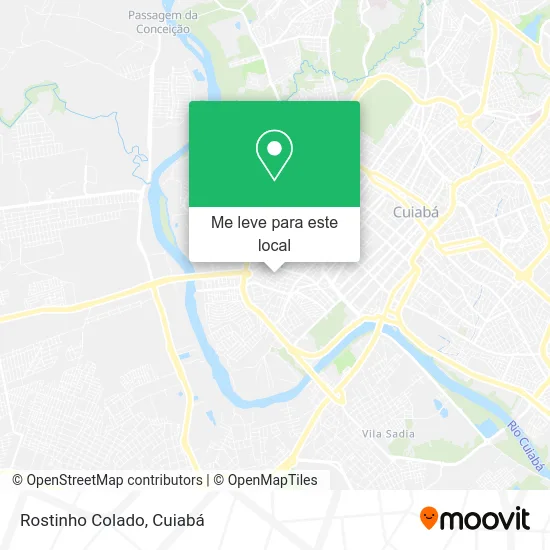 Rostinho Colado mapa