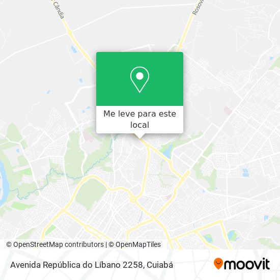 Avenida República do Líbano 2258 mapa