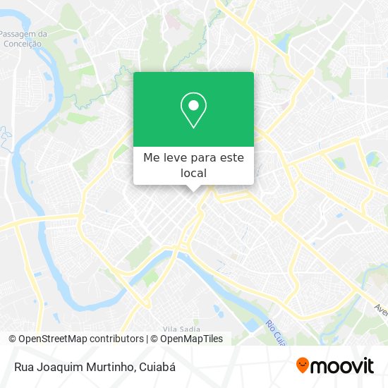Rua Joaquim Murtinho mapa