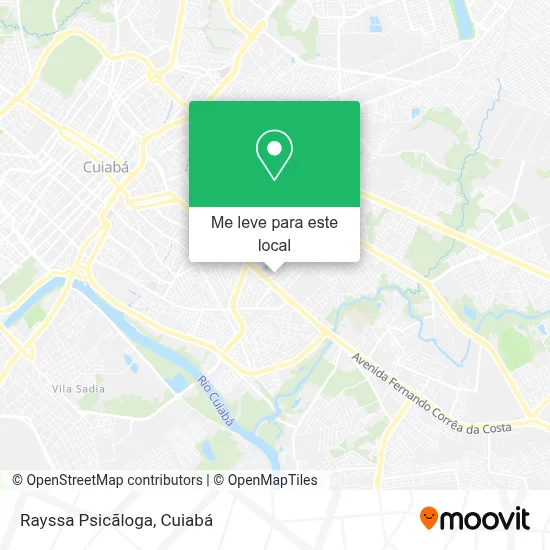 Rayssa Psicãloga mapa