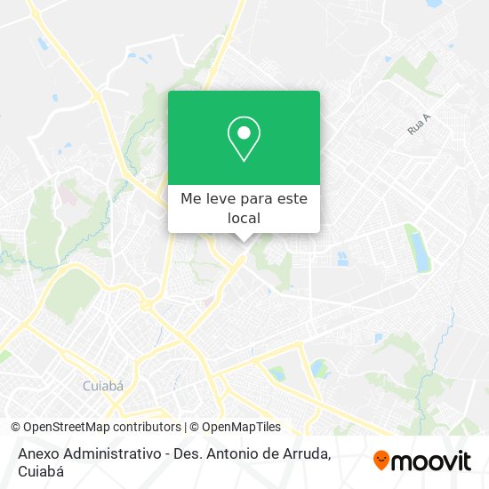 Anexo Administrativo - Des. Antonio de Arruda mapa