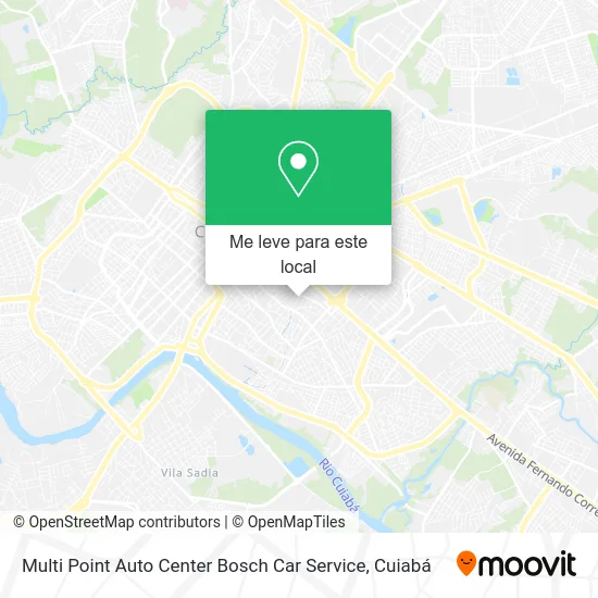 Multi Point Auto Center Bosch Car Service mapa